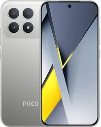 Смартфон Xiaomi Poco F8 Pro 12/512GB Titanium Silver (Global) (no charger) [5G, NFC]