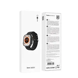 Смарт-годинник HOCO Y23 Ultra 51mm. 300 mAh. IP 67 Smart sports watch(call version) Black (6942007634892) - мініатюра 4