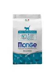 Сухий корм для котят Monge Kitten, курка, 400 г