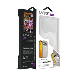 Чохол MAKE Apple iPhone 17 Pro Crystal Magnet