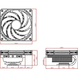 Кулер для процесора ID-Cooling IS-50X V3 Black [148521] - мініатюра 8