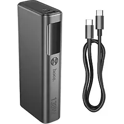 Портативна батарея Hoco Q17B Electric 130W 20000 mAh Space Grey - мініатюра 6