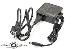 Універсальний блок живлення для ноутбуків 220V, 12V 60W 5A (5.5x2.1) wall mount