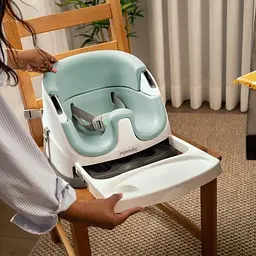 Стільчик-бустер для годування 2 в 1 Ingenuity Baby Base бірюзовий (16728) - мініатюра 7