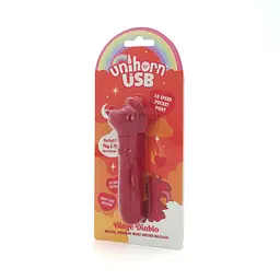Вібратор-єдиноріжка Unihorn USB Bullet - Blaze Diablo віброкуля, USB-зарядка, 10 режимів - мініатюра 3