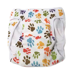 Hippie Pet Багаторазовий підгузник для собак-сук XS лапки - мініатюра 3