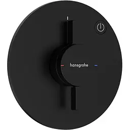 Змішувач для душу Hansgrohe DuoTurn S прихованого монтажу matt black 75618670