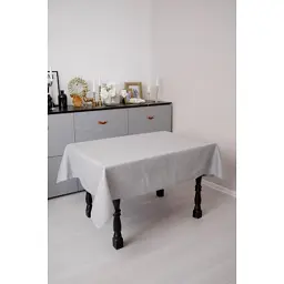 Скатертина Прованс святкова Перлина Silver 132х120 см (037590) - мініатюра 5