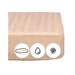 Наматрацник MirSon вовняний Carmela Woollen Aloe Vera 249/2 80x160 см (2200000370334)