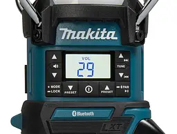 Радіоприймач з ліхтарем акумуляторний Makita DMR057 (LXT, Bluetooth, USB, FM, 3 Вт, 310 Лм, без акумуляторів та зарядного пристрою) - мініатюра 6