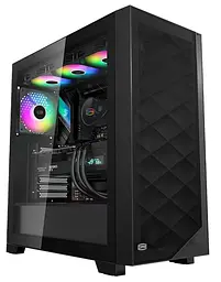Корпус PcCooler PсCOOLER CPS чорний (C3D510 BK ARGB) - мініатюра 2
