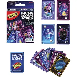 Настільна гра Mattel UNO KPop Demon Hunters (JRV01) - мініатюра 5