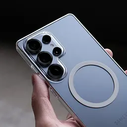 Прозорий протиударний чохол для Samsung Galaxy S24 Ultra (S928) Ultra Hybrid with MagSafe Clear Case - мініатюра 10