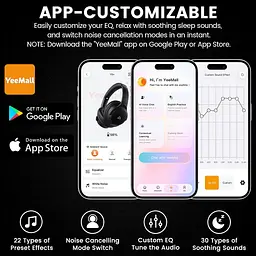 Bluetooth навушники 1Mii AI Y8+ з ANC, LDAC і автономністю до 100 годин - мініатюра 2