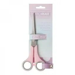 Ножиці офісн. "Buromax" Pastel №BM.4504-10 17см гумові вставки