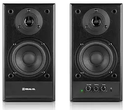 Колонки 2.0 S-305 Black 2 x 20 Вт REAL-EL teh0021059 - мініатюра 2