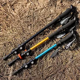 Трекінгова палиця телескопічна Naturehike Men ST 01 (NH17D001-Z) золотиста - мініатюра 5