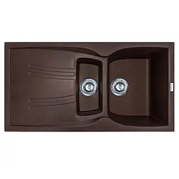 Кухонна мийка Adamant New Line Plus 975x495x235 mokko 519223, Коричневий