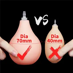 Фалоімітатор LoveToy Squirt Extreme 11" 28 см тілесний - мініатюра 9