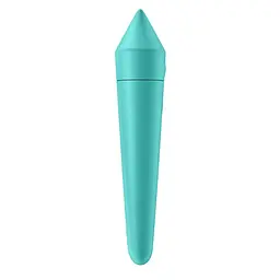 Міні вібратор Satisfyer Ultra Power Bullet 8 13.6 см блакитний - мініатюра 4