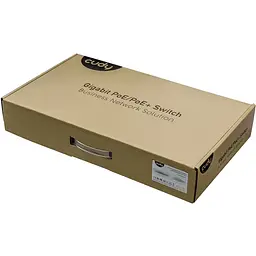 Комутатор Cudy GS1020PS2 16-Port Gigabit PoE+ Switch with 2 Gigabit SFP ports 200W - мініатюра 3
