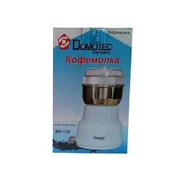 Кавомолка Domotec MS-125 ротаційна контейнер 350 г 180 Вт біла (lp-90214_246) - мініатюра 3