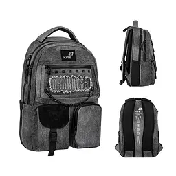 Рюкзак для старшої школи Kite Education teens 2587M Darkness Чорний (K26-2587M-5) - мініатюра 2