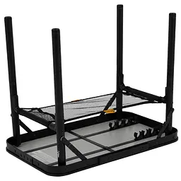 Стіл Bo-Camp Woodbine 56x34 cm Чорний-Коричневий - мініатюра 6