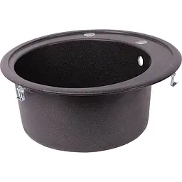 Кухонна мийка Lidz D510/200 GRF-13 графіт (LIDZGRF13D510200) - мініатюра 2