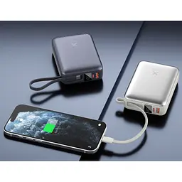 Батарея універсальна Vinga 20000 mAh 45W Display Cable (VPBB2045C) - мініатюра 5