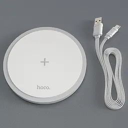 Бездротове зарядне швидке HOCO CW26 Powerful wireless fast charger 15W - мініатюра 3