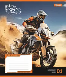 Набір зошитів 1 Вересня Life on wheels А5 в лінійку 36 аркушів 15 шт. (767076) - мініатюра 2