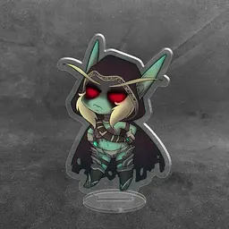 Акрилова колекційна фігурка World of Warcraft Чібі Chibi Сільвана 10 см