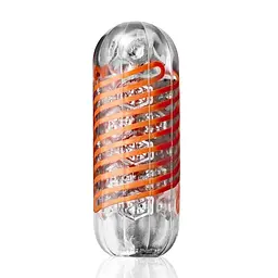 Мастурбатор Tenga Spinner 02 Hexa з пружною стимулювальною спіраллю всередині, стандартна спіраль - мініатюра 1