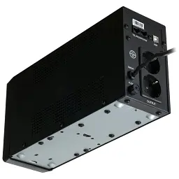 Пристрій безперебійного живлення Vinga LCD 600VA metal case with USB (VPC-600MU) - мініатюра 8