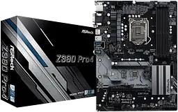 Материнська плата ASRock Z390 Pro4 LGA1151v2 (Z390 Pro4) Б/В - мініатюра 1