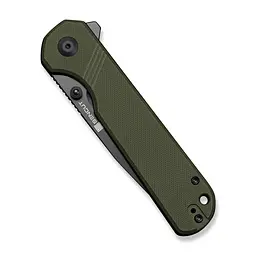 Ніж cкладний Sencut Aetheris S24095-2 зелений G10, чорне лезо - мініатюра 5