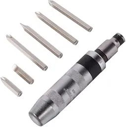 Універсальний набір ударних біт із ударно-поворотною викруткою Impact Screwdriver Set 12 біт у кейсі - мініатюра 3