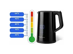 Електрочайник ProfiCook PC-WKS 1243 Black - мініатюра 2