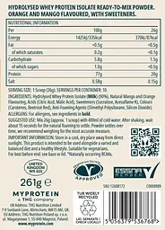 Протеїн MyProtein Clear Whey Isolate Orange Mango 261 г - мініатюра 2