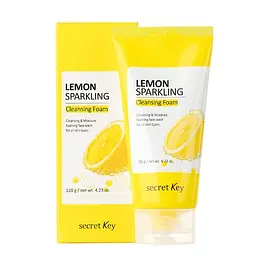 Пінка для вмивання Secret Key Lemon Sparkling Cleansing Foam з лимоном 200 г - мініатюра 2