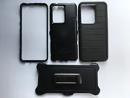 Чохол протиударний із кліпсою-підставкою OtterBox Defender Series Pro 77-64233 для Samsung Galaxy S20 Ultra Black - мініатюра 7