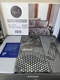 Постільна білизна Sauvage Grey Сатин Luoca Patisca pbe0050993 - мініатюра 2