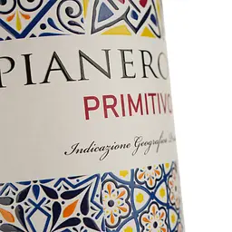 Вино Paololeo Pianerosse Primitivo IGP Puglia червоне сухе 0.75 л - мініатюра 3