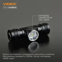 Ліхтар Videx VLF-H065A 1200Lm 5000K (VLF-H065A) - мініатюра 5