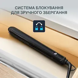 Випрямляч Rowenta Optiliss 240 Вт чорний (SF3320F0) - мініатюра 10