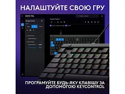 Клавіатура Logitech G515 TKL Wired Gaming Keyboard Black (920-014133) - мініатюра 5