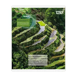 Зошит Yes Travel line А5 48 аркушів лінія (768823), в асортименті - мініатюра 6