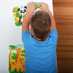 Пазли на магніті Vladi Toys Пандочка, укр. мова (VT3205-80) - мініатюра 5
