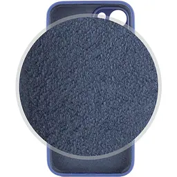 Чохол Silicone Case Full Camera Protective AA для Apple iPhone 13 6.1" Синій / Deep navy - мініатюра 3